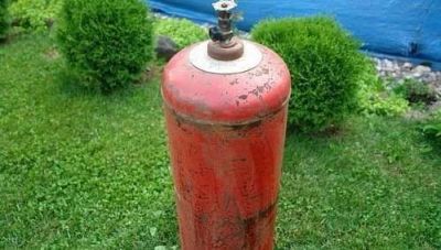Лот: 7746086. Фото: 1. Газовый балон. Баллоны, газ в баллонах
