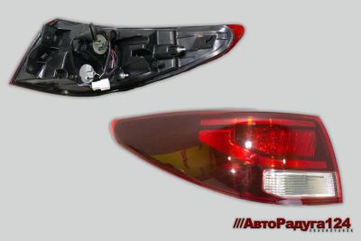 Лот: 25593647. Фото: 1. Фонарь задний Kia Rio X-Line... Оптика и освещение