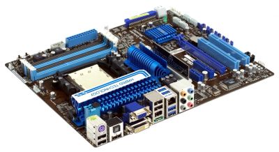 Лот: 10195890. Фото: 1. M4A89GTD PRO (Поддержка AM3+ AMD... Материнские платы