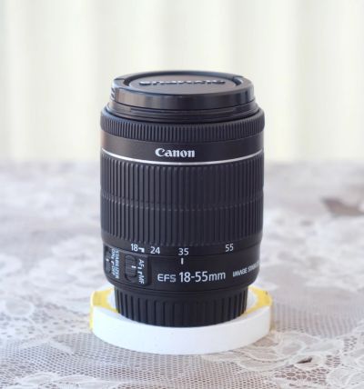 Лот: 13897665. Фото: 1. Canon EF-S 18-55 STM. Объективы