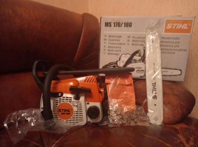 Лот: 9492805. Фото: 1. Новая Бензопила Stihl ms 180. Ручные орудия труда