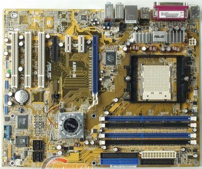 Лот: 1693436. Фото: 1. Материнская плата Asus A8N-E Socket... Материнские платы