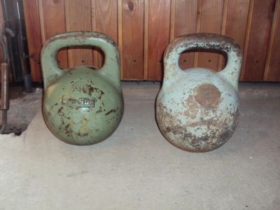 Лот: 7543000. Фото: 1. гири 24+32. Гири