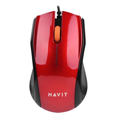 Лот: 24536018. Фото: 1. Мышь Havit HV-MS689 Red. Клавиатуры и мыши