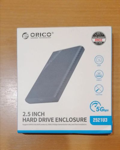 Лот: 17755471. Фото: 1. Внешний диск 1Tb (USB 3.0, исправен... Внешние жесткие диски