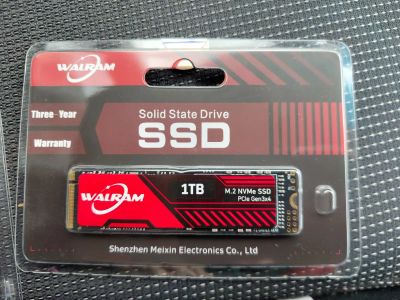 Лот: 19909008. Фото: 1. Ssd m.2 NVMe 1TB. SSD-накопители