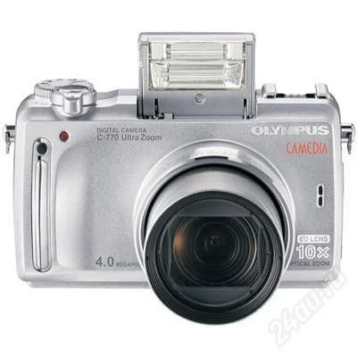 Лот: 1110114. Фото: 1. Фотоапарат OLYMPUS С 770. Цифровые компактные