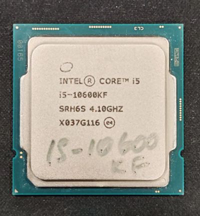 Лот: 25407938. Фото: 1. Процессор Intel Core i5-10600KF... Процессоры