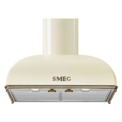 Лот: 24844454. Фото: 1. Вытяжка Smeg KS59POE2, кремовая. Вытяжки