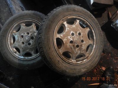 Лот: 10505090. Фото: 1. диски мерс 3 шт 15.16д. Диски