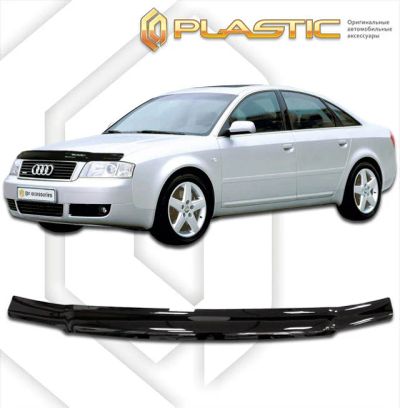 Лот: 13001854. Фото: 1. Дефлектор капота AUDI A6 2001-2004г. Детали тюнинга