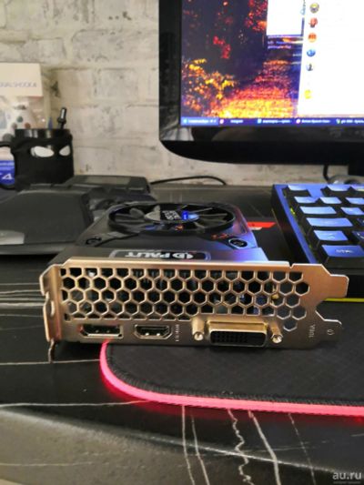 Лот: 17824186. Фото: 1. Palit GTX 1050 Ti Stormx 4GB. Видеокарты