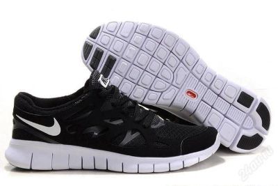 Лот: 1186439. Фото: 1. Nike free run 2 Черные. Кеды, кроссовки, слипоны