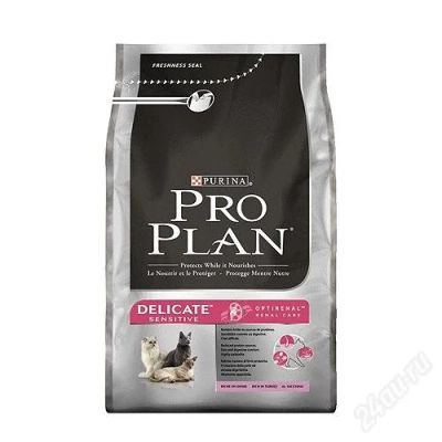 Лот: 1534668. Фото: 1. Pro Plan Delicate Про План с индейкой... Корма