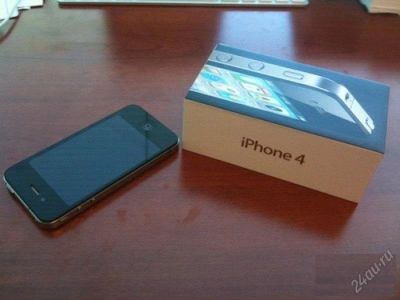 Лот: 1975262. Фото: 1. Кому Iphone 4 16Gb (РСТ). Смартфоны