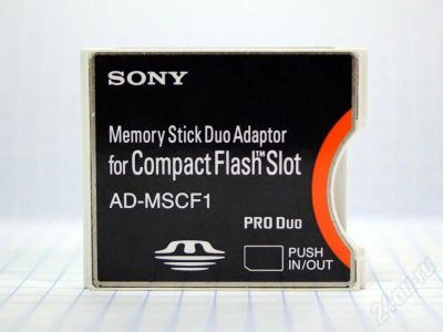 Лот: 604512. Фото: 1. Переходник SONY (с MS Pro DUO... Другое (фотокамеры)