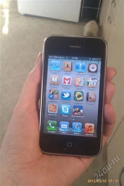 Лот: 1559279. Фото: 1. Iphone 3GS, оригинал, обмен только... Смартфоны