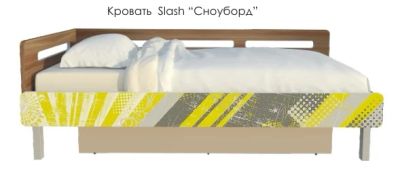 Лот: 4659677. Фото: 1. Кровать SLASH Сноуборд. Детские кровати и кроватки