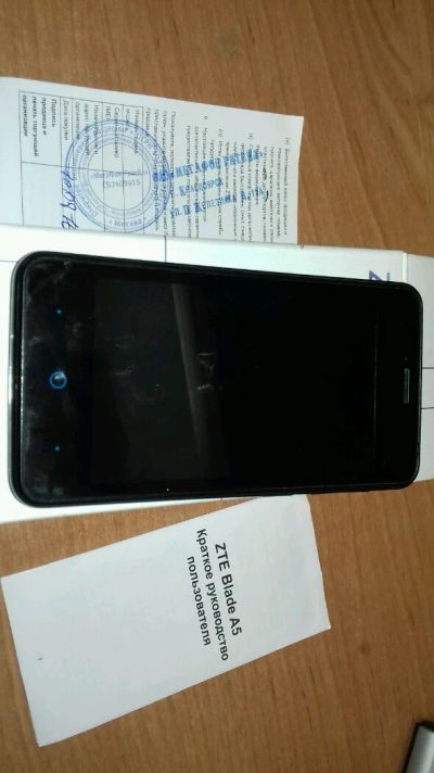 Лот: 11177036. Фото: 1. Cмартфон zte blade a5 (3841). Смартфоны