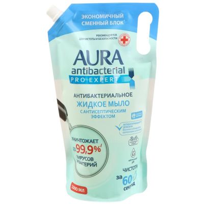 Лот: 24096688. Фото: 1. Мыло жидкое Aura, Pro expert... Уход за телом