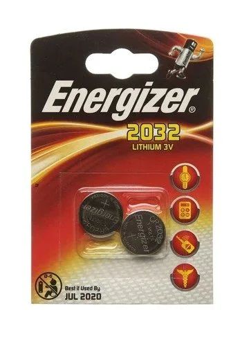 Лот: 17036221. Фото: 1. Батарейка CR2032 ENERGIZER упак... Батарейки, аккумуляторы, элементы питания