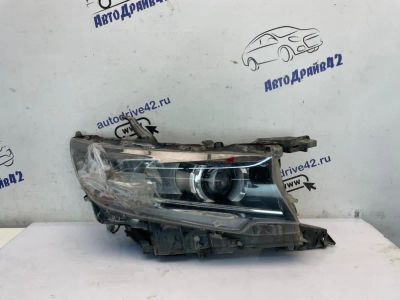 Лот: 25000856. Фото: 1. фара Toyota Land Cruiser Prado... Двигатель и элементы двигателя