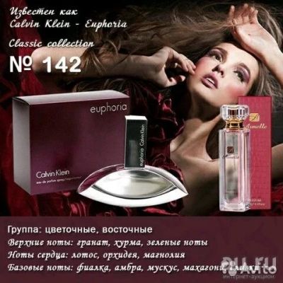 Лот: 10873172. Фото: 1. Celvin Klein 142. Женская парфюмерия
