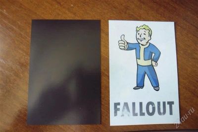 Лот: 1832813. Фото: 1. Магнит Fallout - Vault boy (гибкий... Другое (коллекционирование, моделизм)