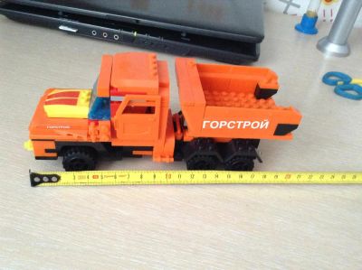 Лот: 9693360. Фото: 1. Лего грузовик горсткой (Обмен). Конструкторы