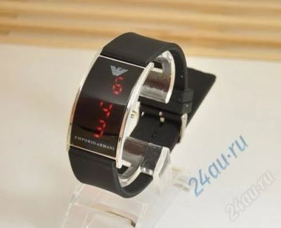 Лот: 864311. Фото: 1. LED часы Armani-уценка!. Красноярск