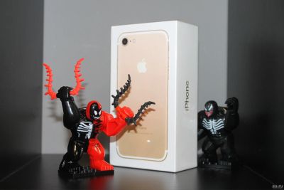 Лот: 13755844. Фото: 1. Apple iPhone 7 32Gb Gold (Айфон... Смартфоны