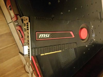 Лот: 13117695. Фото: 1. Видеокарта MSI R7970 Цена только... Видеокарты