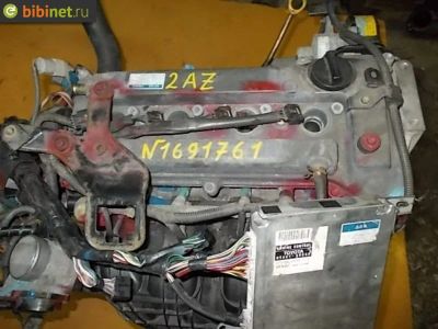 Лот: 13327195. Фото: 1. двигатель на Toyota Alphard 2AZ-FXE. Двигатель и элементы двигателя