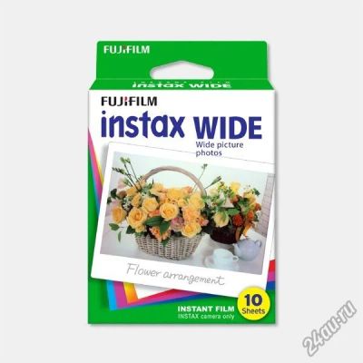 Лот: 4710296. Фото: 1. Кассеты Fujifilm Instax Wide... Фотобумага, плёнка