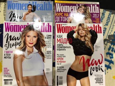 Лот: 15949861. Фото: 1. Журналы Women's Health 2017 год... Красота и мода