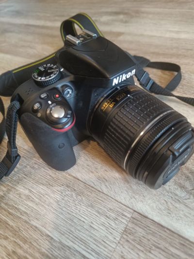 Лот: 20089571. Фото: 1. Nikon d 3300 kit + объектив 50... Цифровые зеркальные