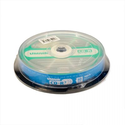 Лот: 22147778. Фото: 1. UMNIK CD-R 52x80min (CAKE10). Другое (бытовая техника)
