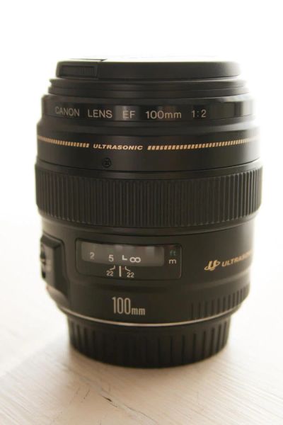 Лот: 10874217. Фото: 1. Объектив CANON LENS EF-100mm 2... Объективы