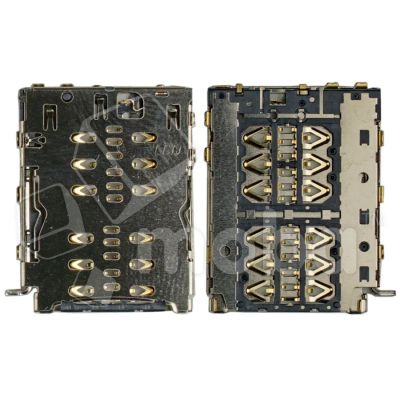 Лот: 19316269. Фото: 1. Коннектор SIM для Xiaomi Mi 9T... Шлейфы, разъёмы