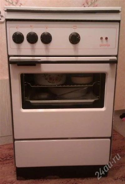 Лот: 2396576. Фото: 1. Плита электрическая с духовкой... Плиты, духовые шкафы, варочные поверхности