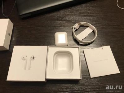 Лот: 12737615. Фото: 1. AirPods AAA+. Наушники, гарнитуры