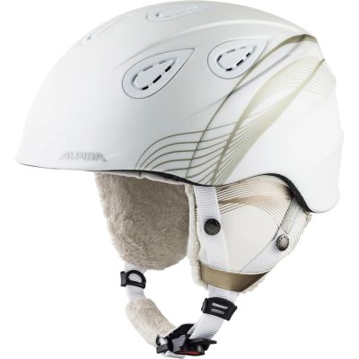 Лот: 15015524. Фото: 1. Зимний Шлем Alpina Grap 2.0 White... Шлемы