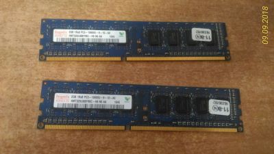 Лот: 12120787. Фото: 1. Оперативная память DDR3 2x2GB. Оперативная память