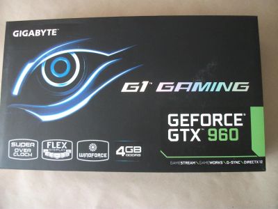 Лот: 10841270. Фото: 1. GeForce gtx 960 G1 gaming Карта... Видеокарты