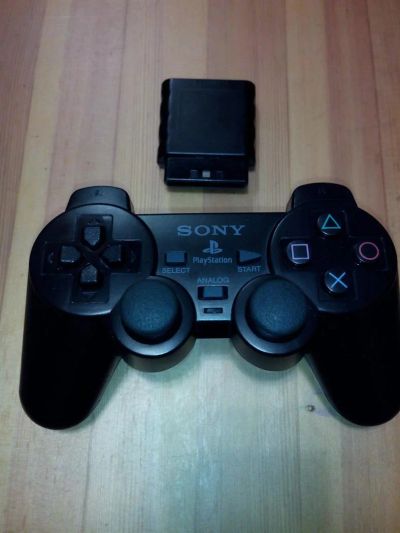 Лот: 3602636. Фото: 1. джойстик для sony 2 - беспроводной. Запчасти для игровых приставок, консолей