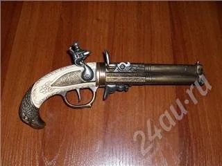 Лот: 173145. Фото: 1. Трехствольный пистолет. Оружие