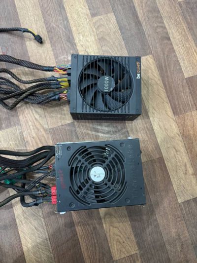 Лот: 24992694. Фото: 1. Be Quiet! Power Zone 1000W. Thermaltake... Корпуса, блоки питания