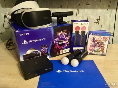 Лот: 13723746. Фото: 1. Playstation VR Идеальное состояние. Игры для консолей