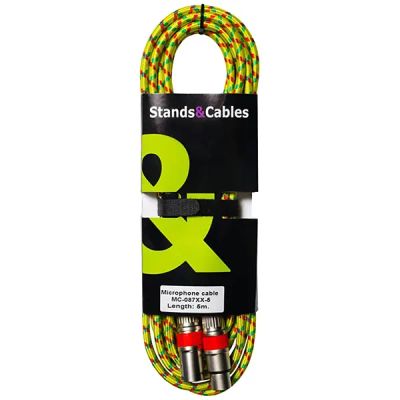 Лот: 24534827. Фото: 1. Микрофонный кабель STANDS & CABLES... Аксессуары