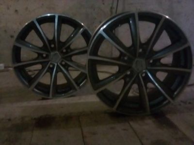 Лот: 10623037. Фото: 1. Пара дисков Sakura Wheels R16. Диски